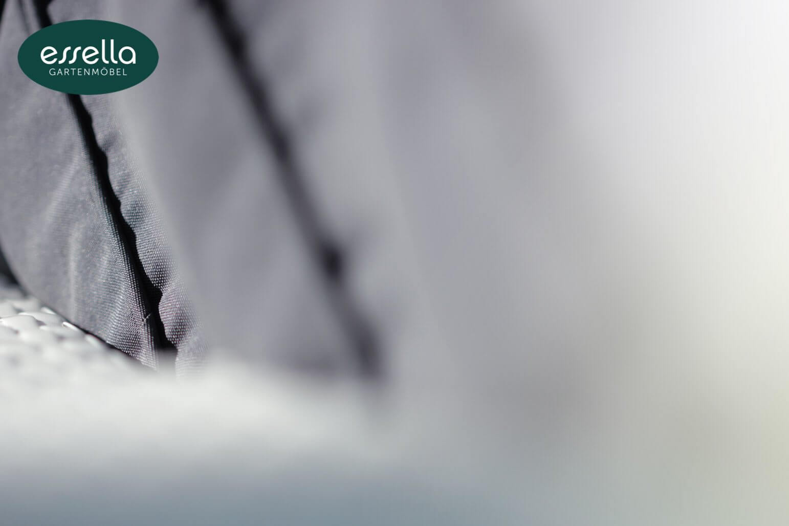 Essella Polyrattan Lounge "Melbourne" : weiss : flachgeflecht : gartenmode.de