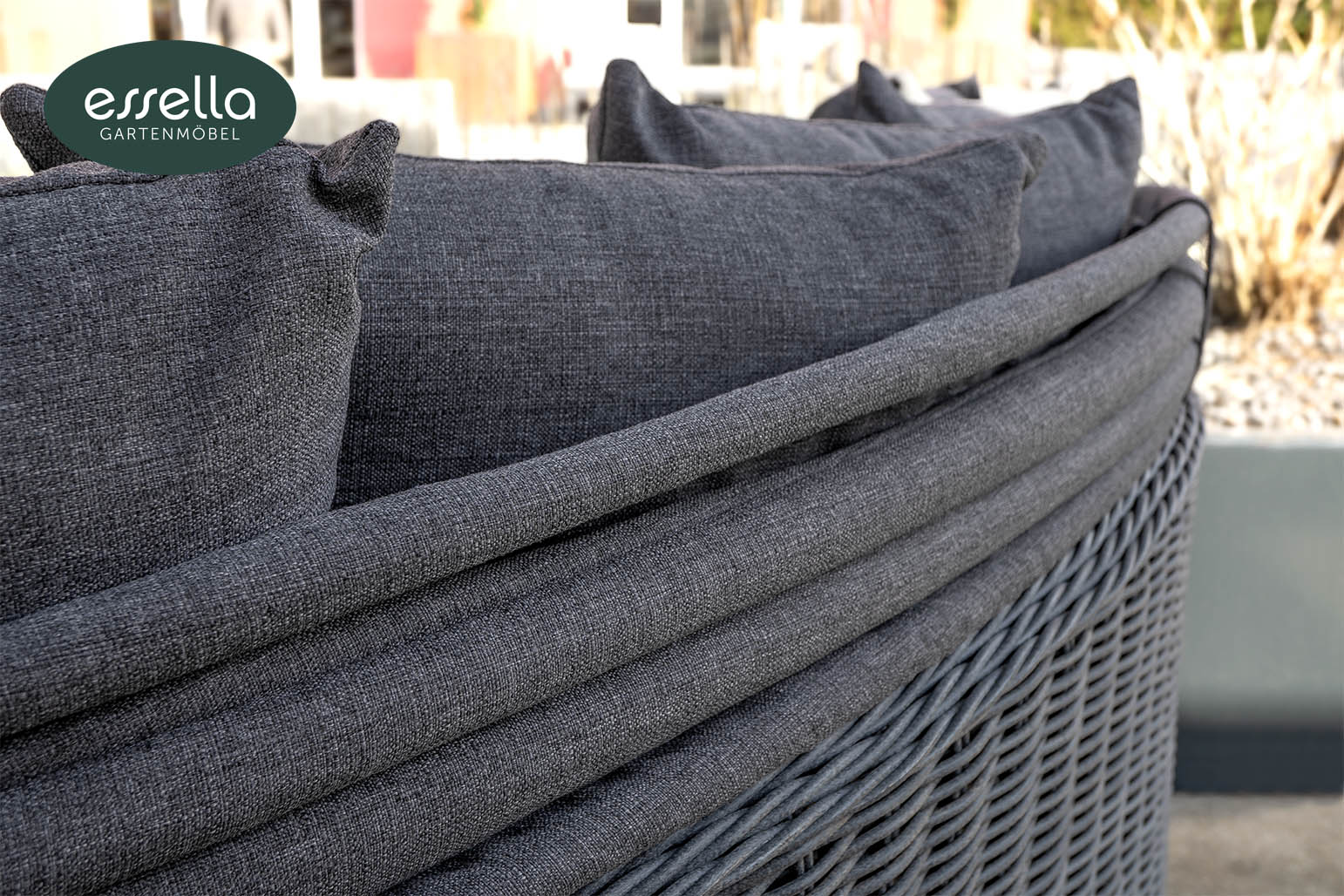 Polyrattan Sonneninsel Honolulu Rundgeflecht