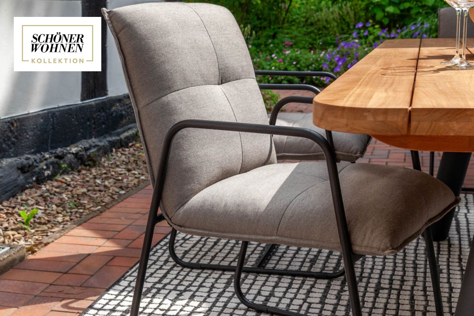 Schöner Wohnen Fontein Stuhl Sunbrella