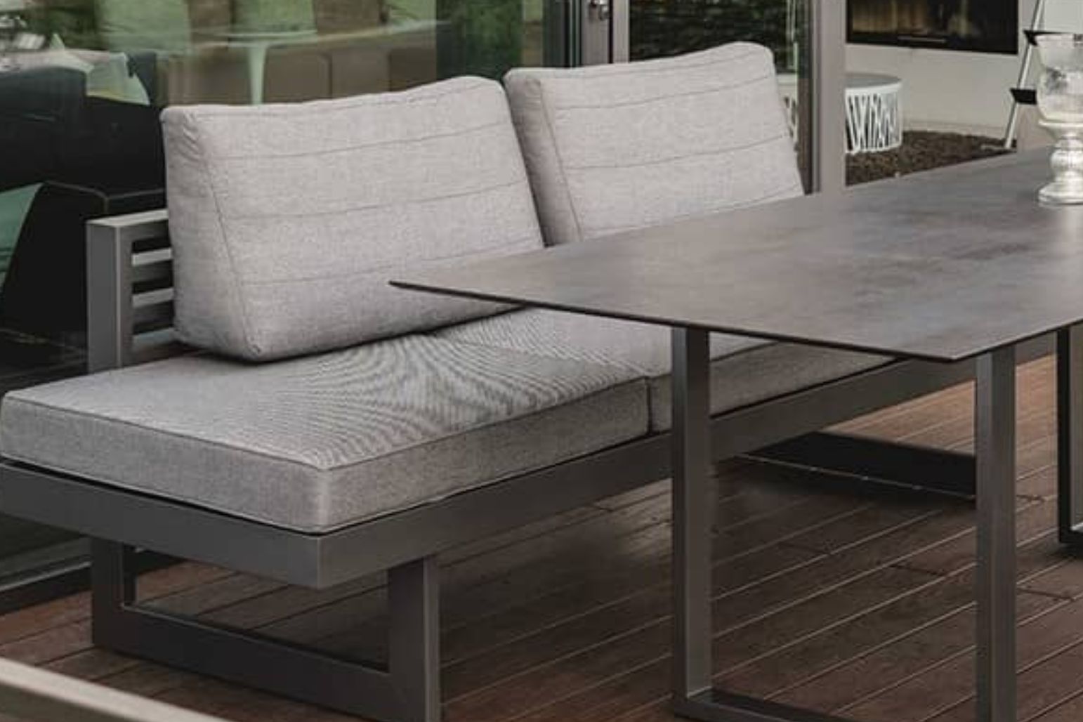 Aluminium Gartenbank New Holly