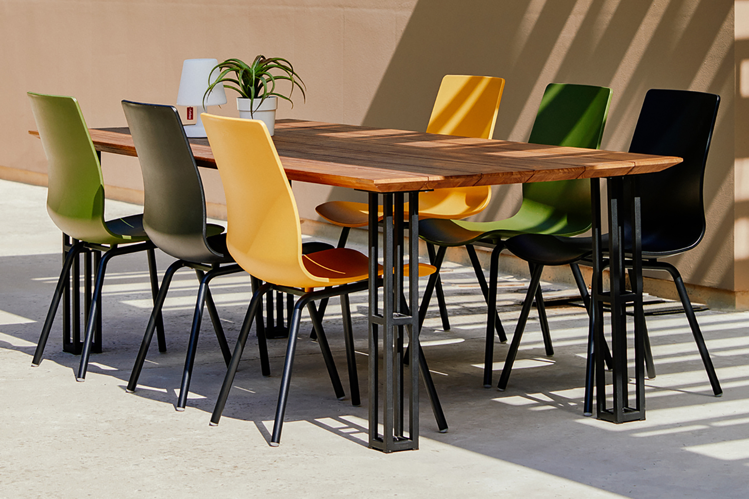 Aluminium Stuhl Sophie Rondo Wave