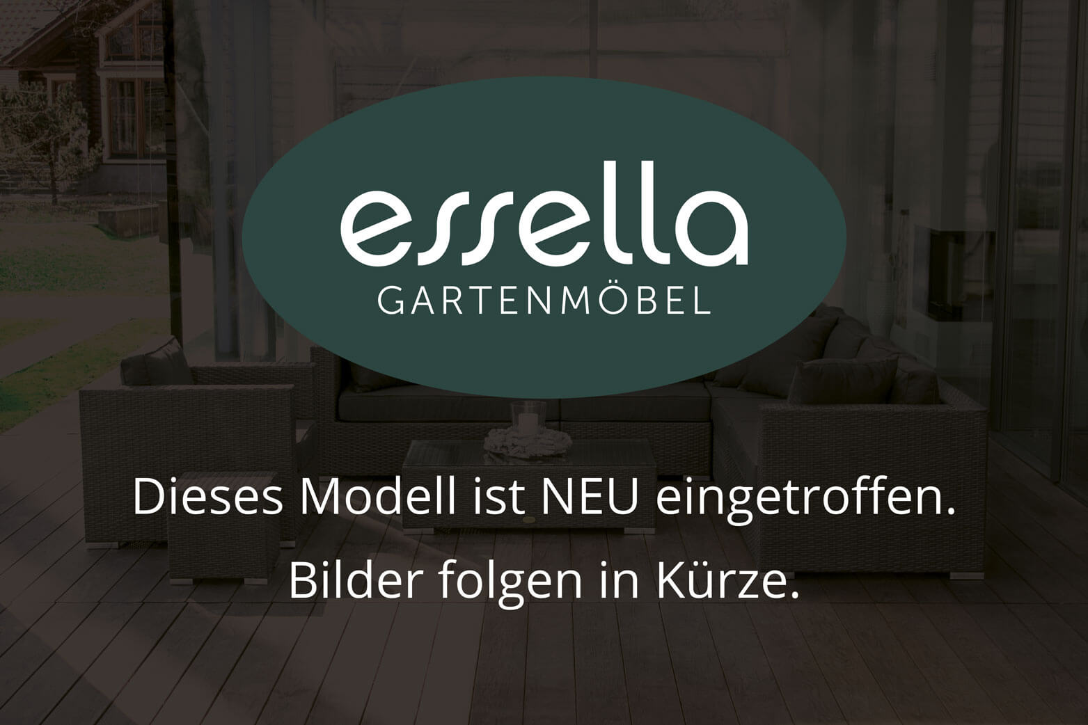 4er Klammer Set aus Edelstahl "VIZ" für die essella Polyrattan Rundgeflecht Kollektion