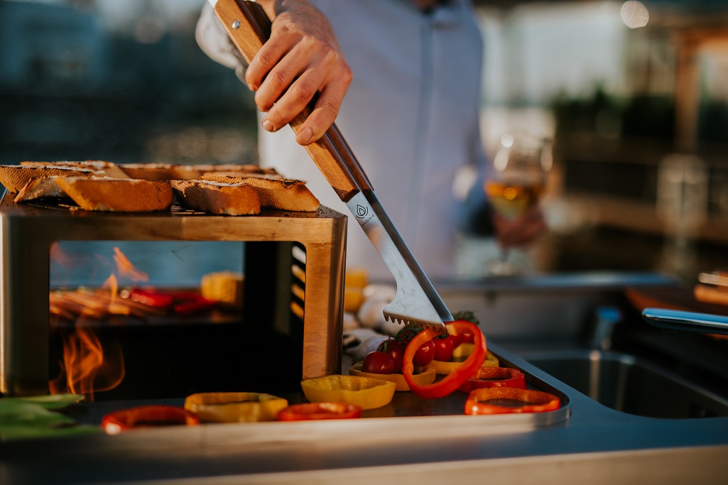 Feuerschale Feuerstelle Grill Plancha Stilo 600