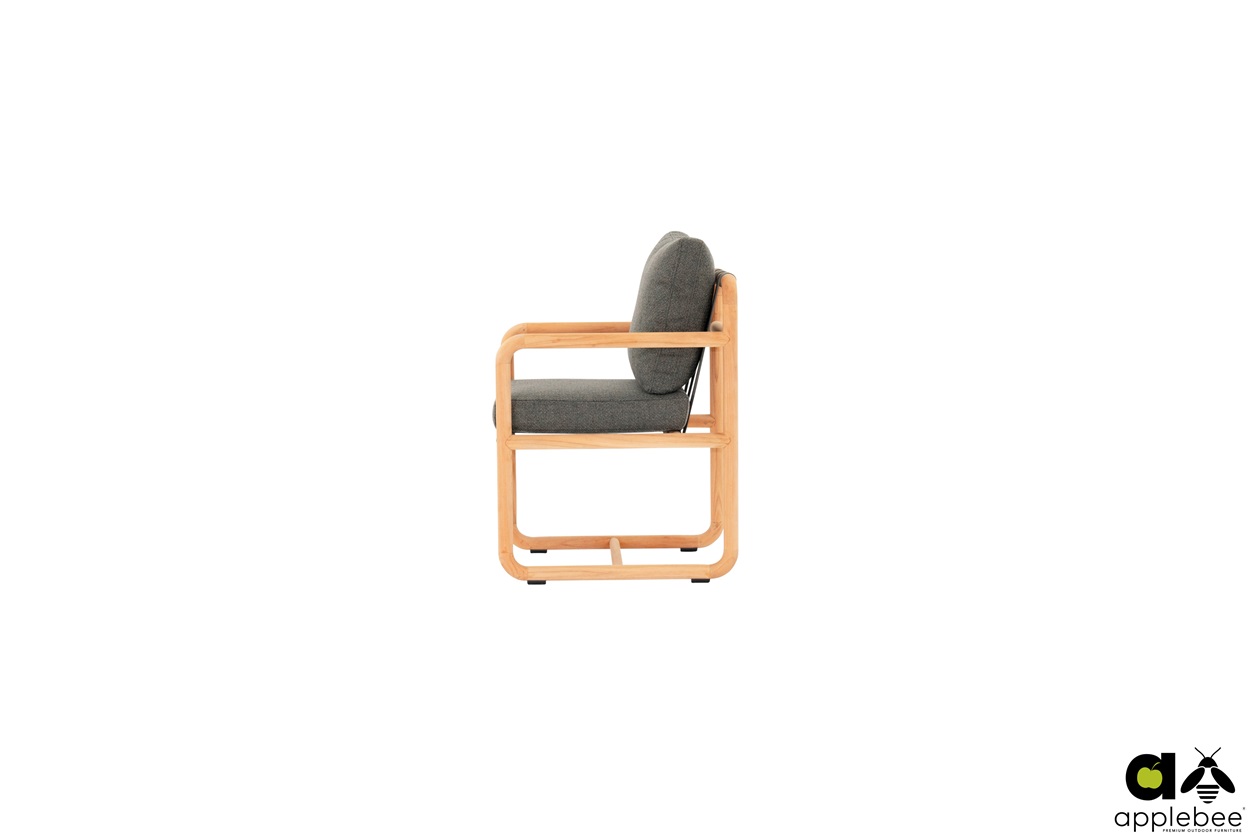 Teakholz Dining Gruppe Dolce für 6-Personen