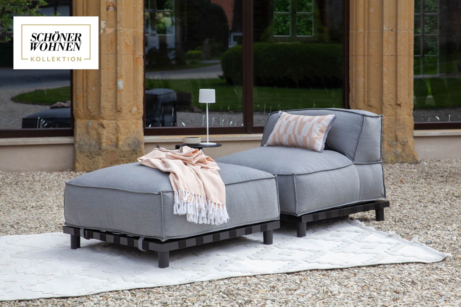 Schöner Wohnen Loungeset Vlieland 1er
