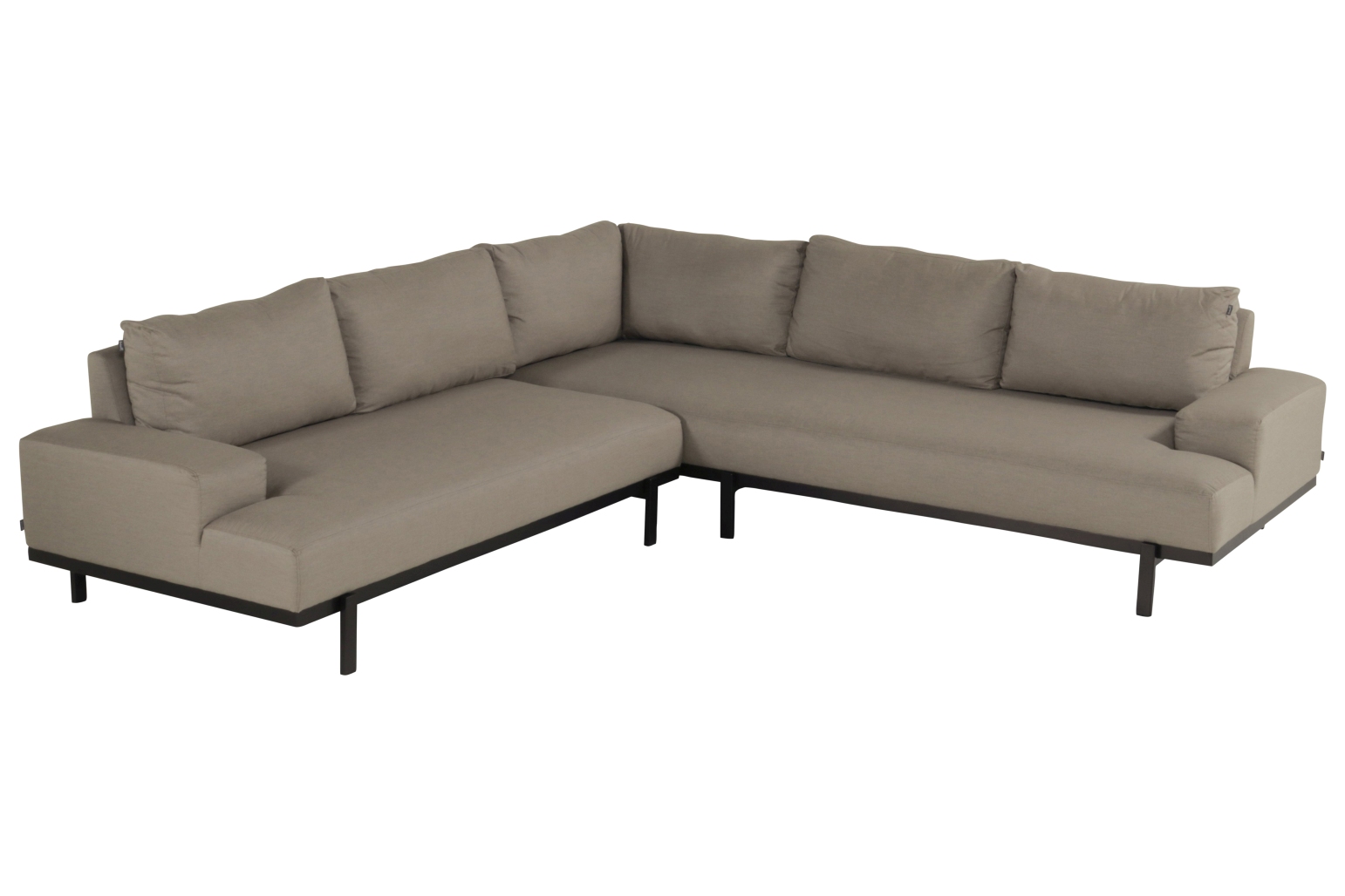 Aluminium Ecklounge Lucas mit Couch-Tisch