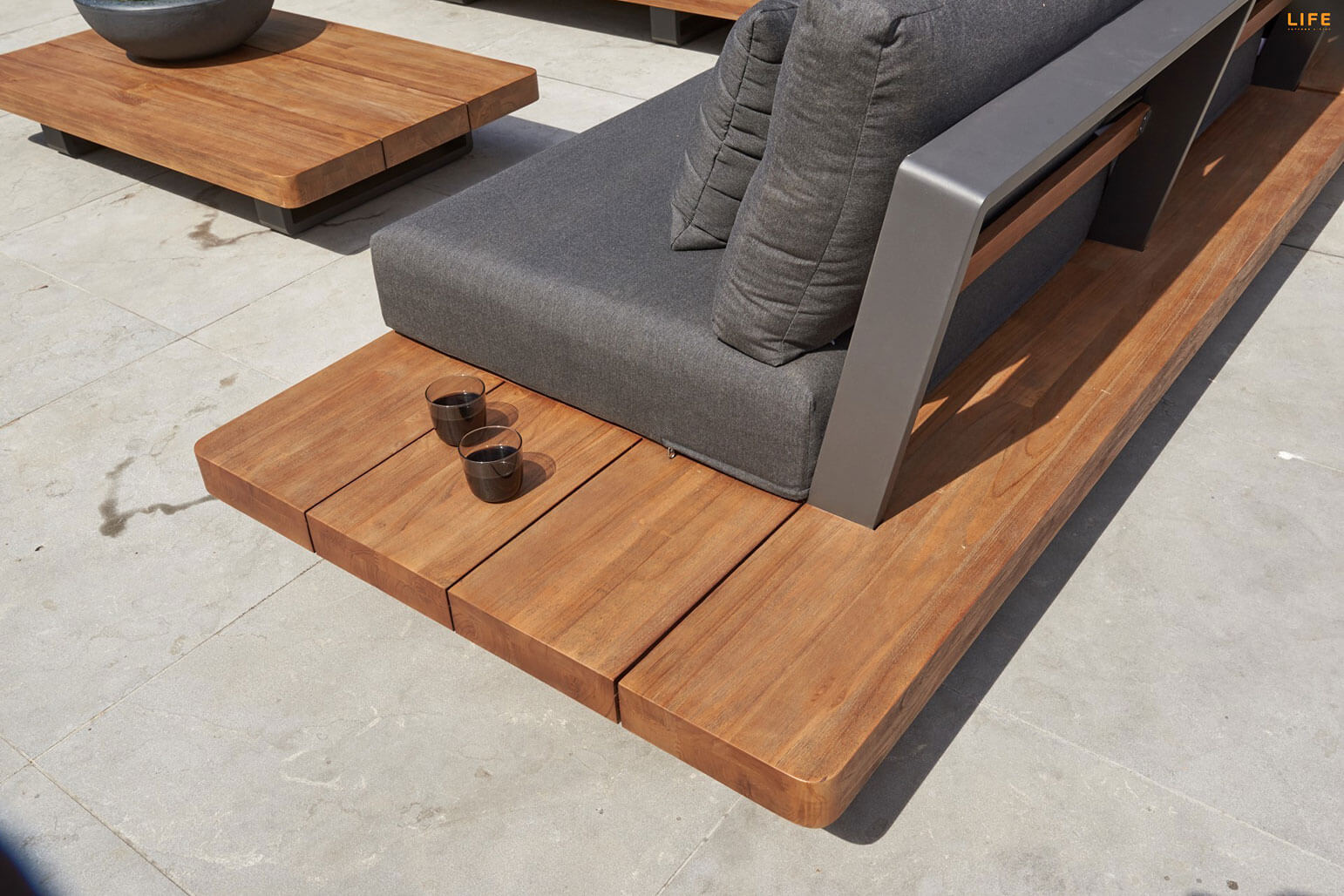 Life Teakholz Lounge Fitz Roy 5-Personen