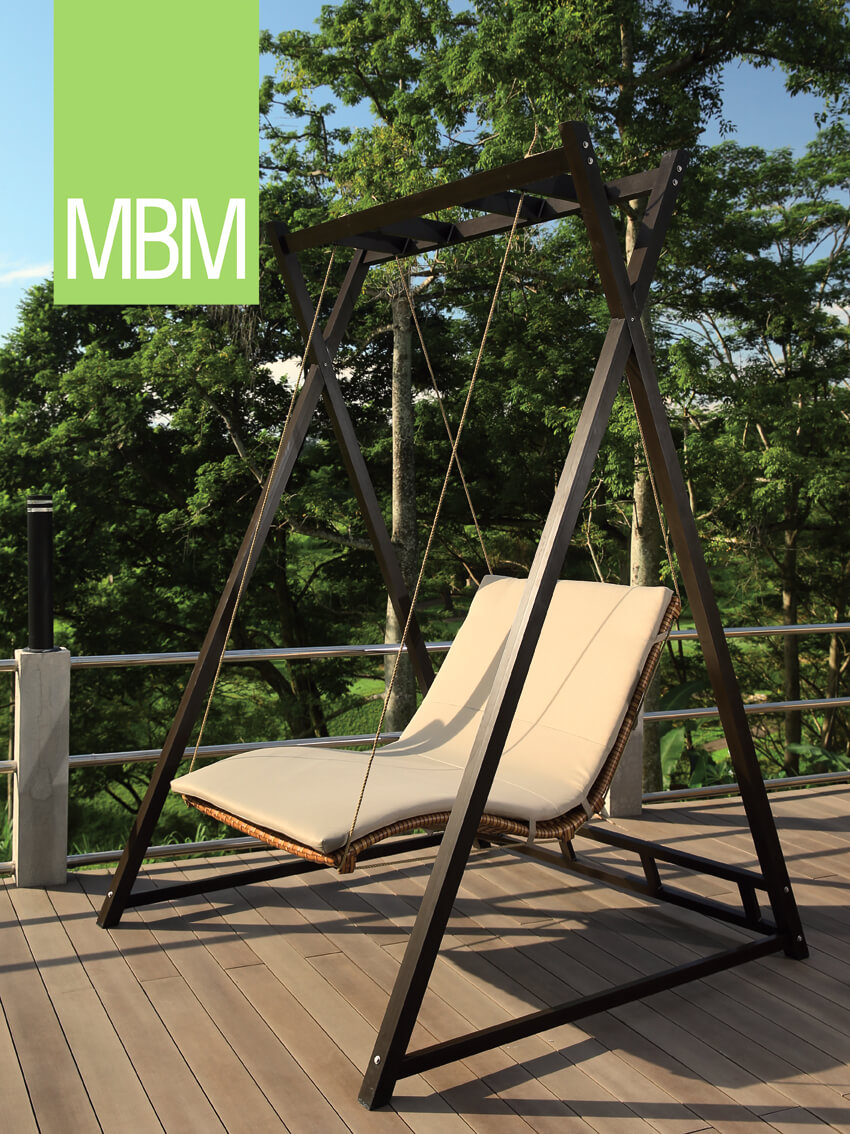 MBM Mirotex-Twist Gartenschaukel "Heaven Swing" : gartenmode.de