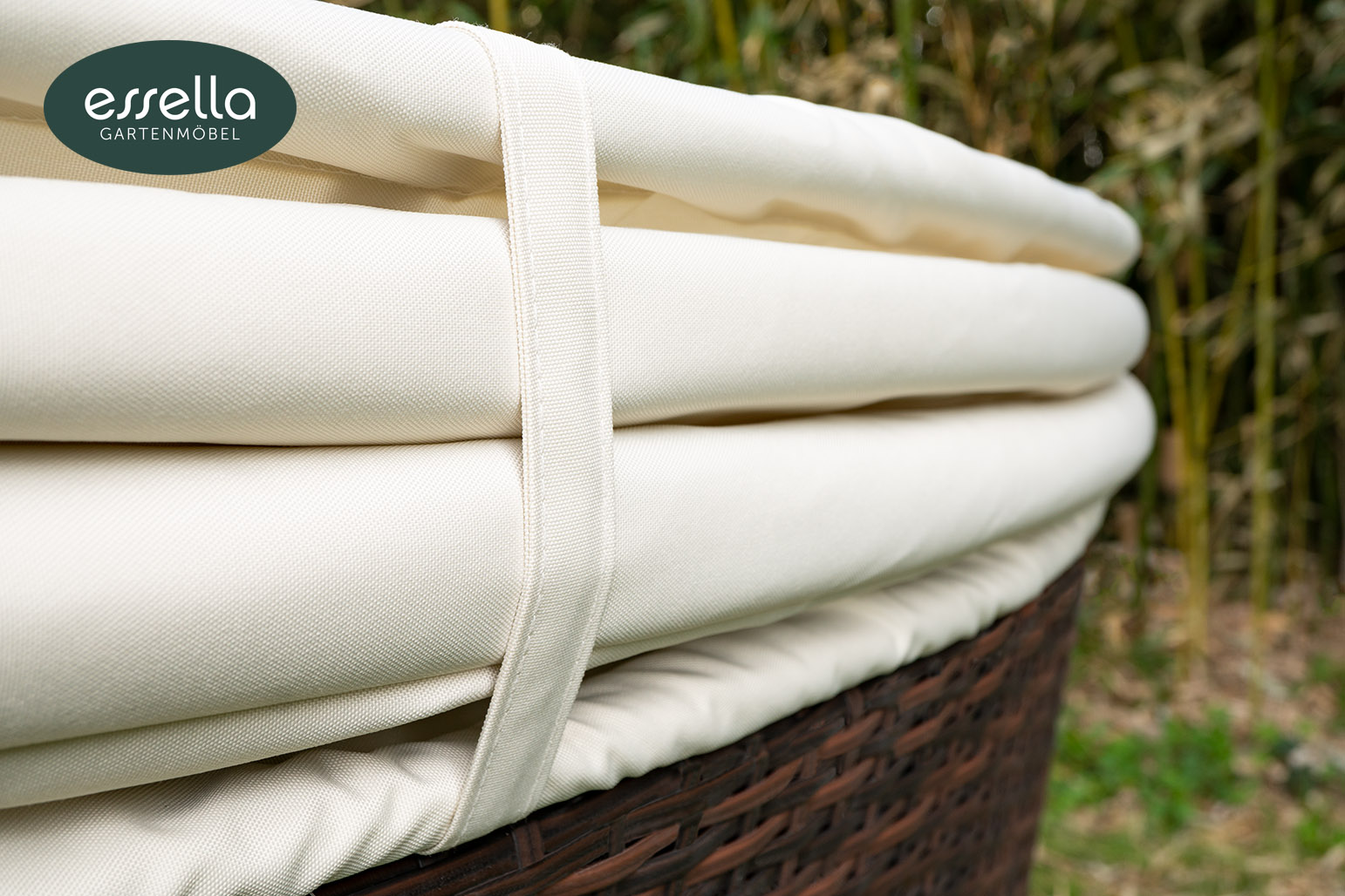 Polyrattan Sonneninsel Mauritius Flachgeflecht