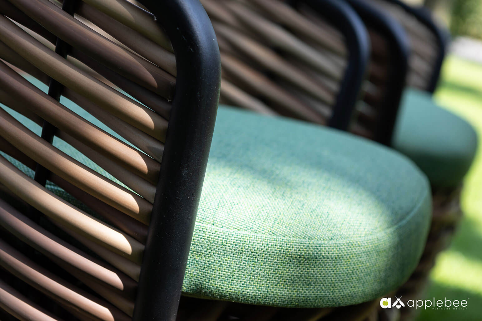 Geflecht Sitzgruppe Cocoon 6-Personen