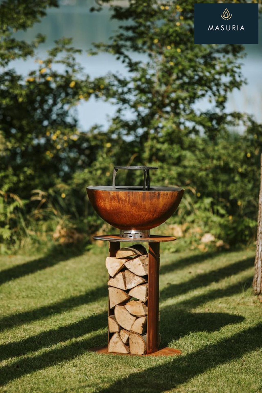 Feuerschale Feuerstelle Grill Plancha Stilo 600