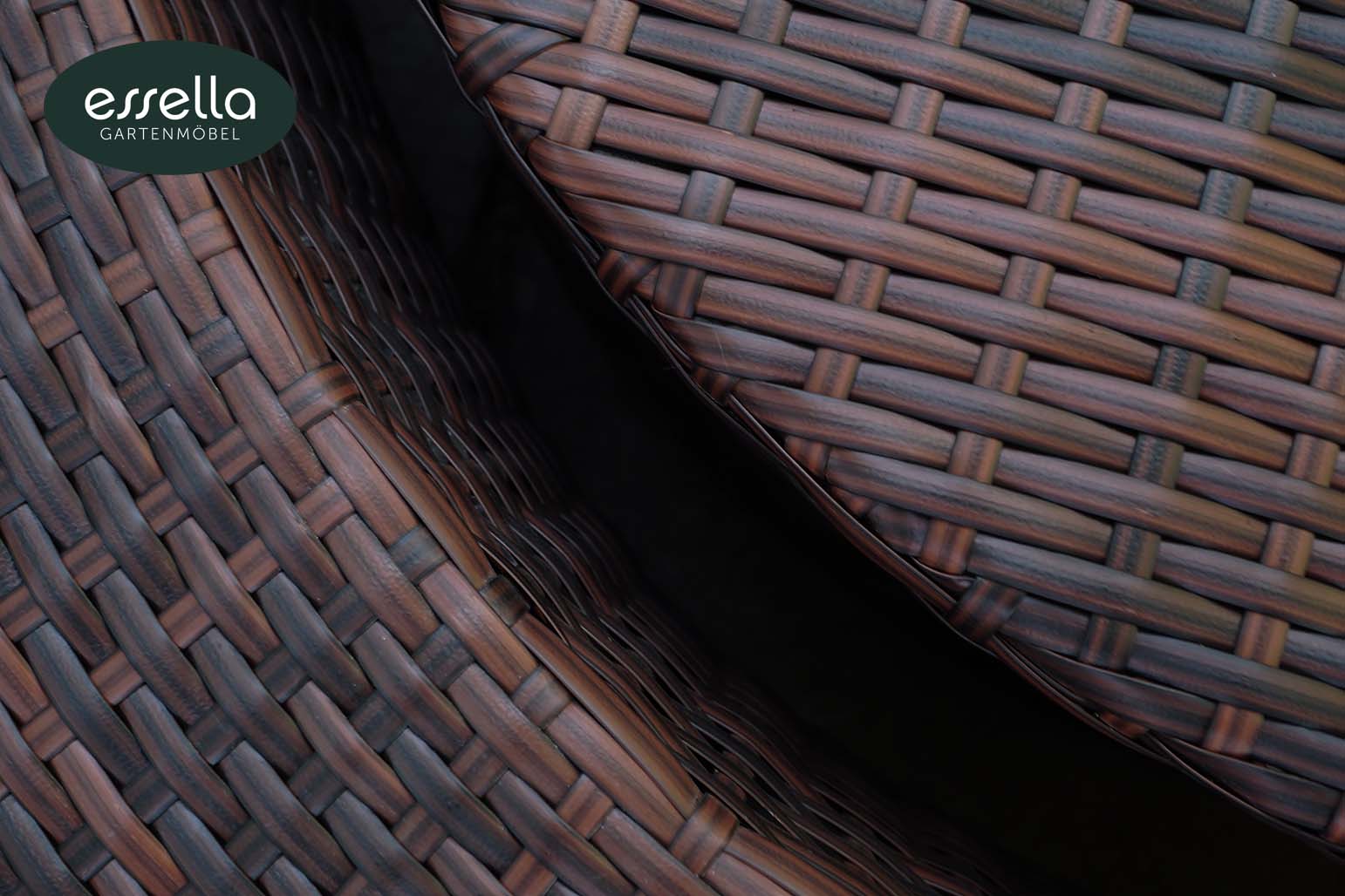 Polyrattan Sonneninsel Honolulu Flachgeflecht