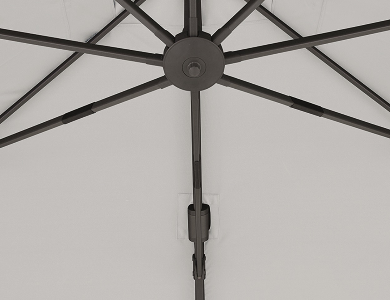Sunset N+ Ampelschirm inkl. Ennio Base Granit 90kg