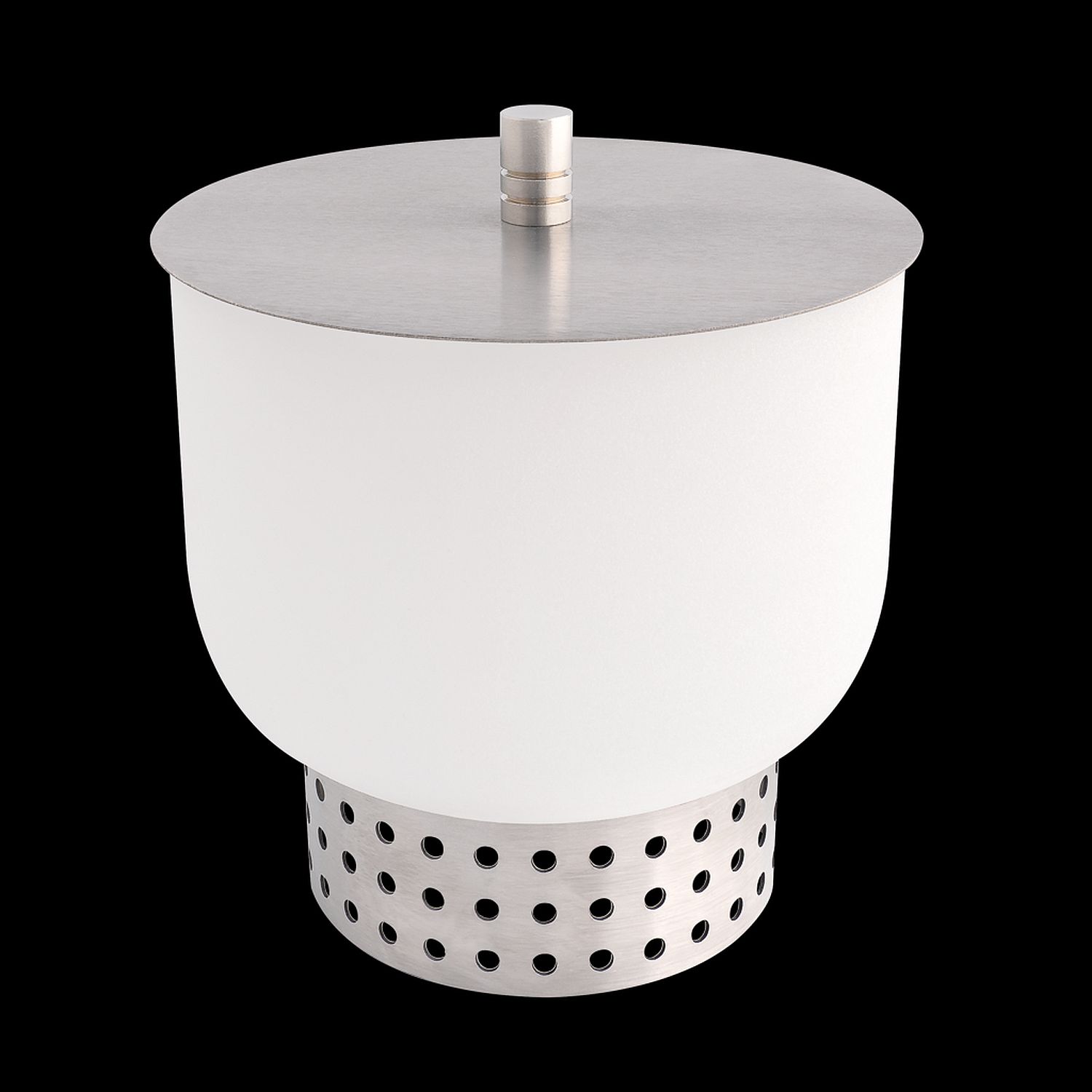 Quarzglas Tischfeuerschale Ø 20cm mit Bio Ethanol Brenner