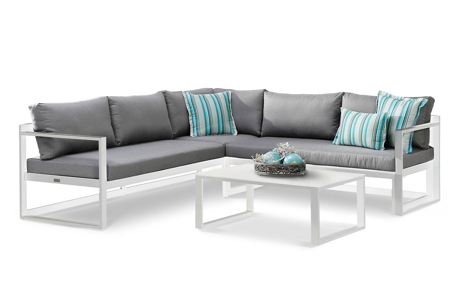 Aluminium Lounge Rhodos 5-Personen