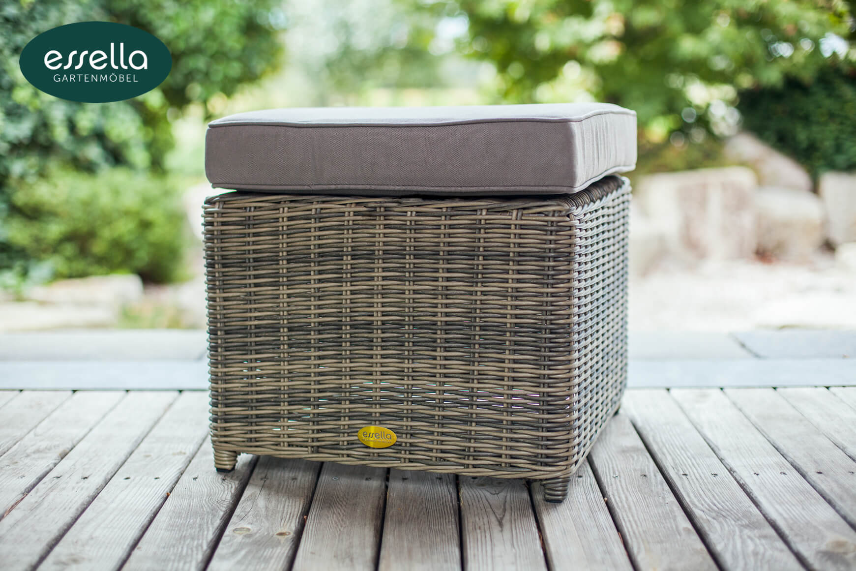 Hocker Vienna Rundgeflecht