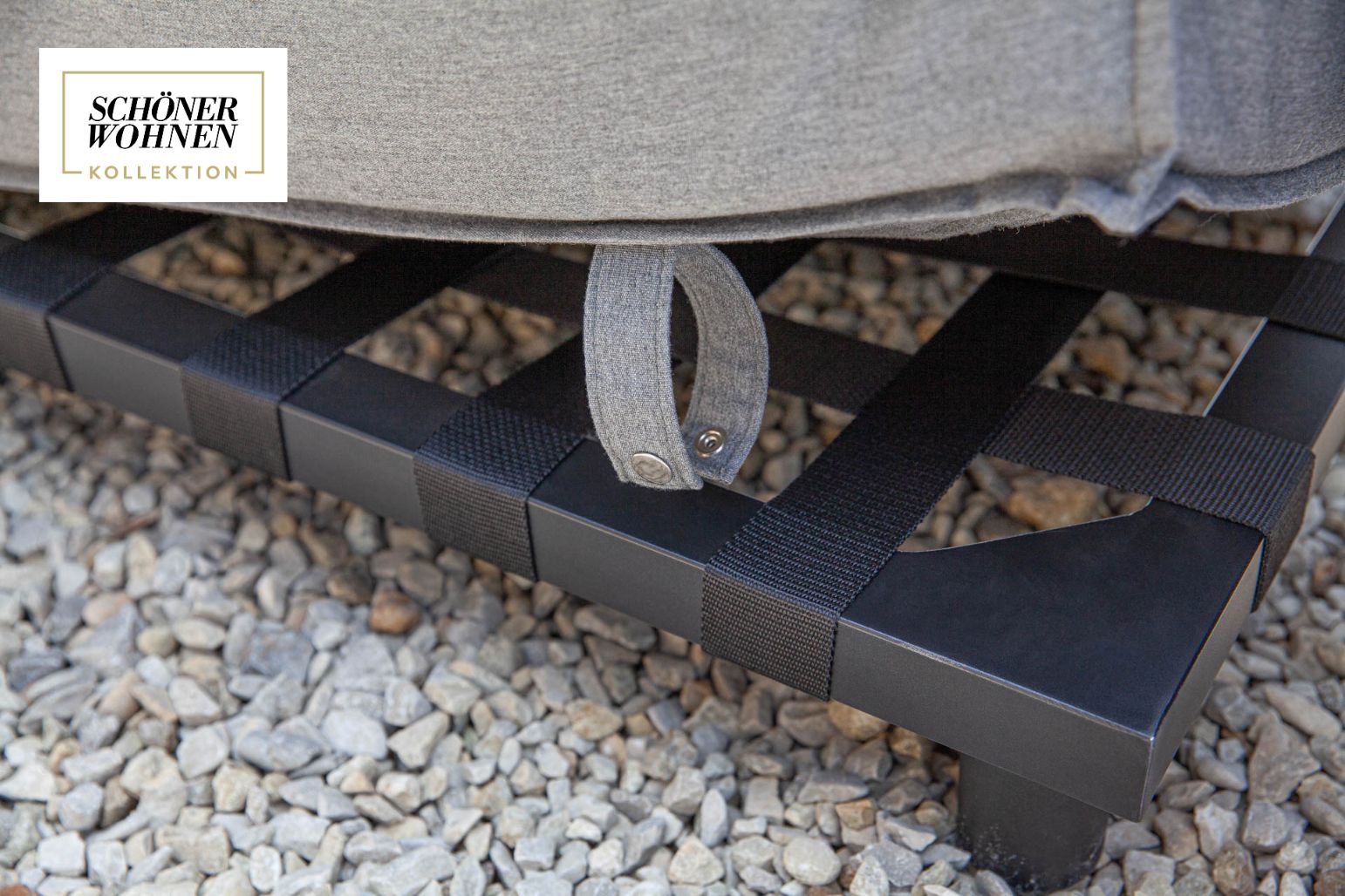 Schöner Wohnen Loungeset Vlieland 4-Personen mit Beistelltisch