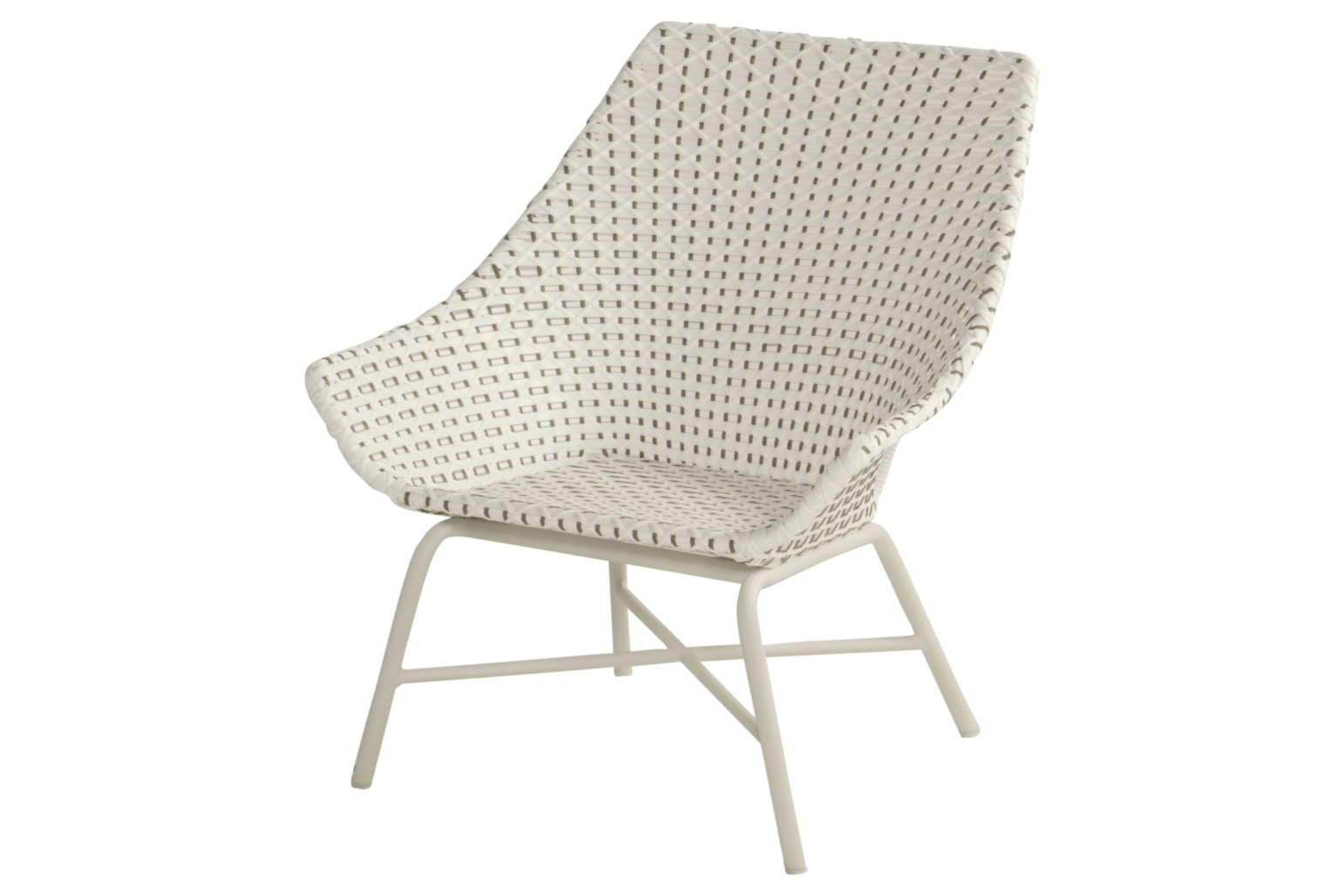 Aluminium Loungeset 2x Sessel Delphine mit 1x Tisch