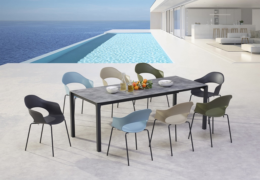 Ausziehtisch Palazzo anthrazit