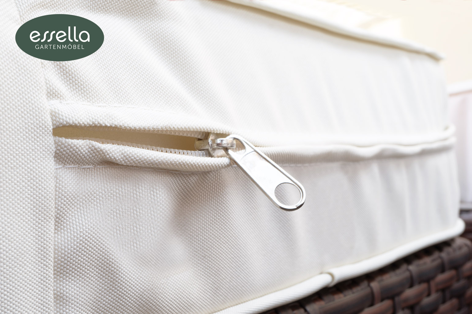 Polyrattan Sonneninsel Honolulu Flachgeflecht