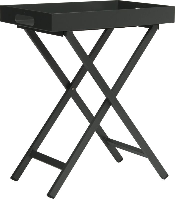 Aluminium Tabletttisch Anthrazit