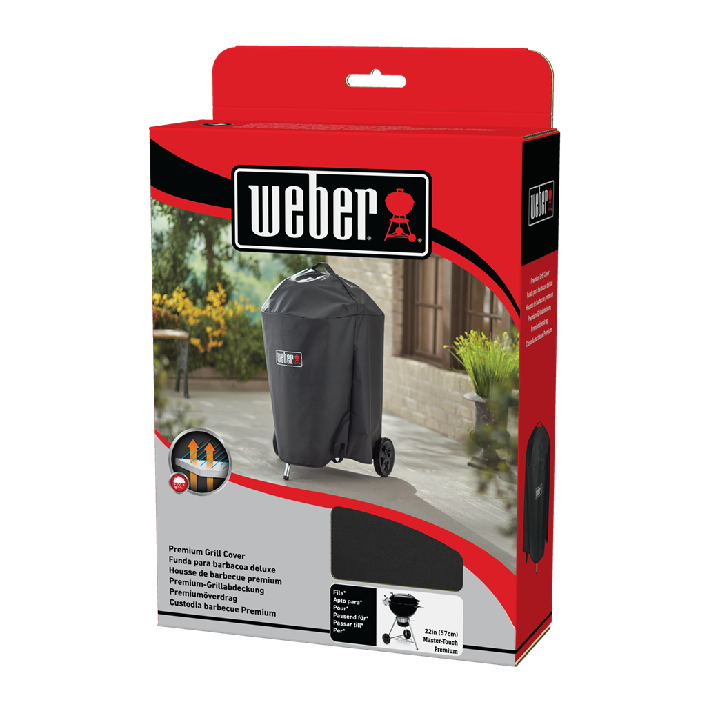 Weber Abdeckhaube für Master Touch mit Deckelscharnier