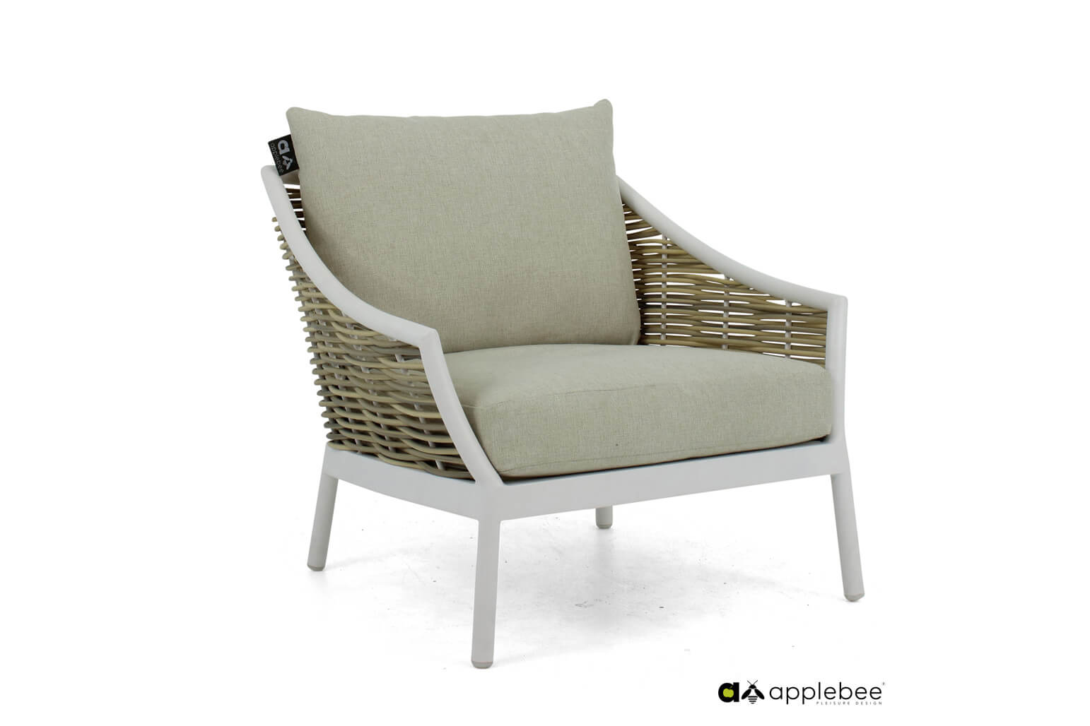 Apple Bee Geflecht Lounge Milou 5-Personen Qyster