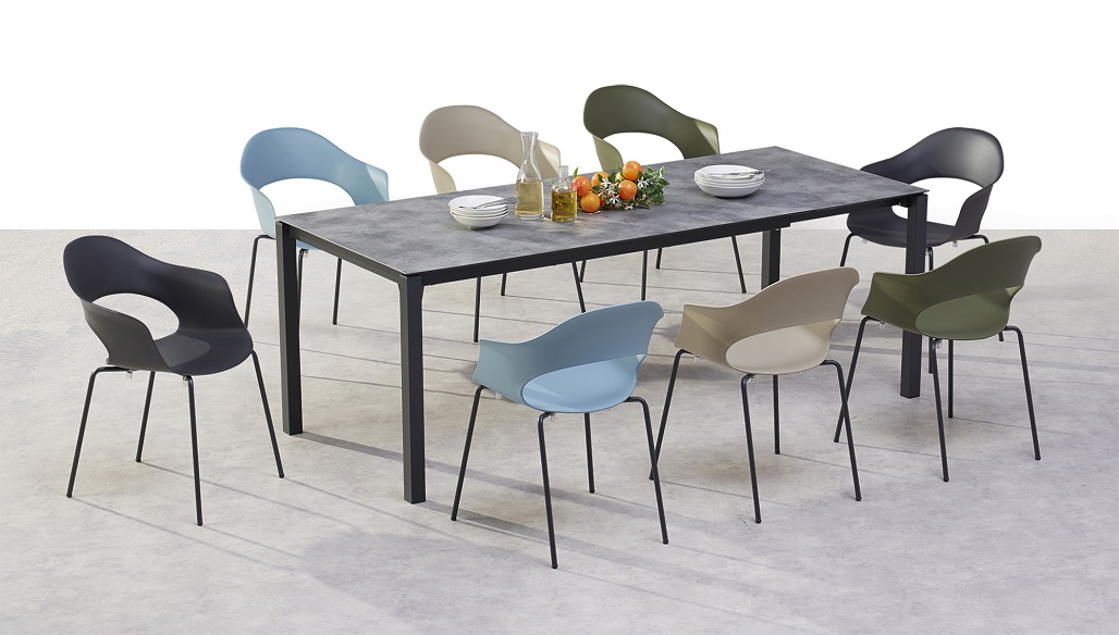 Ausziehtisch Palazzo anthrazit