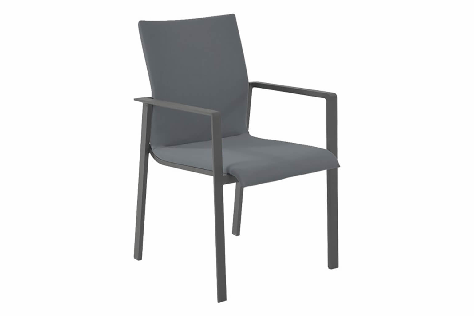 Aluminium Stuhl Sense lava carbon