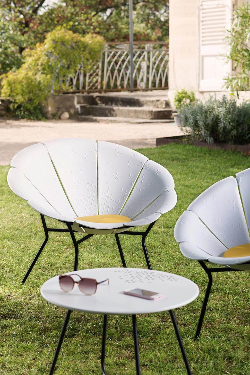 Kunststoff Loungeset Yéyé 2-Personen