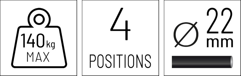 Gepolsterter Breiter Butterfly Chair Pop Up XL - BeComfort®