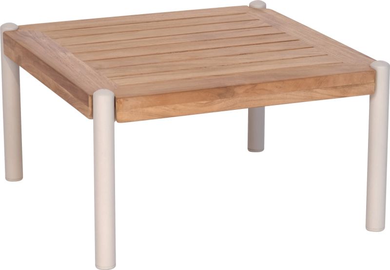 Aluminium Kordel Lounge Romy Greige/Vanilla