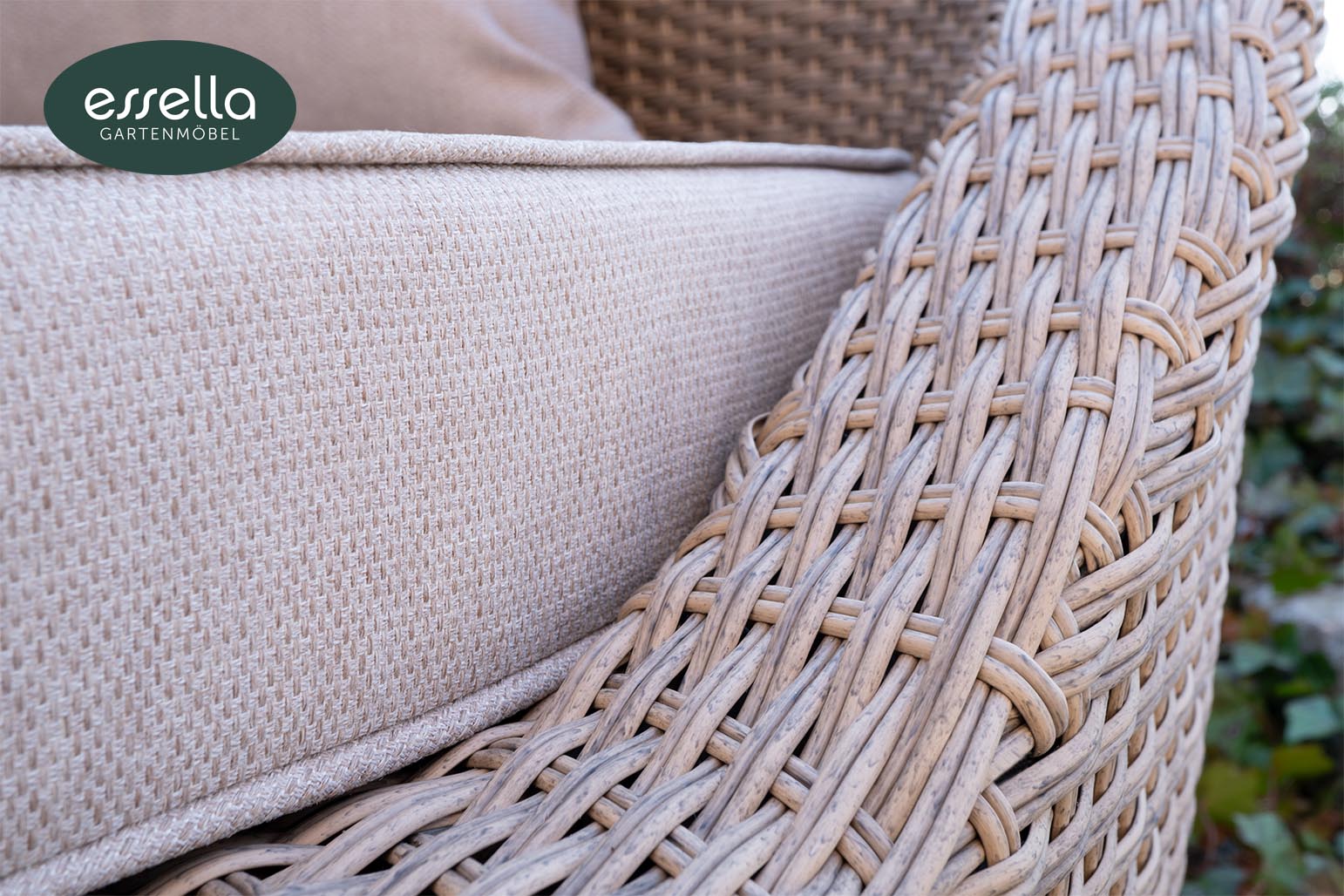 Polyrattan Sonneninsel Mauritius Rundgeflecht