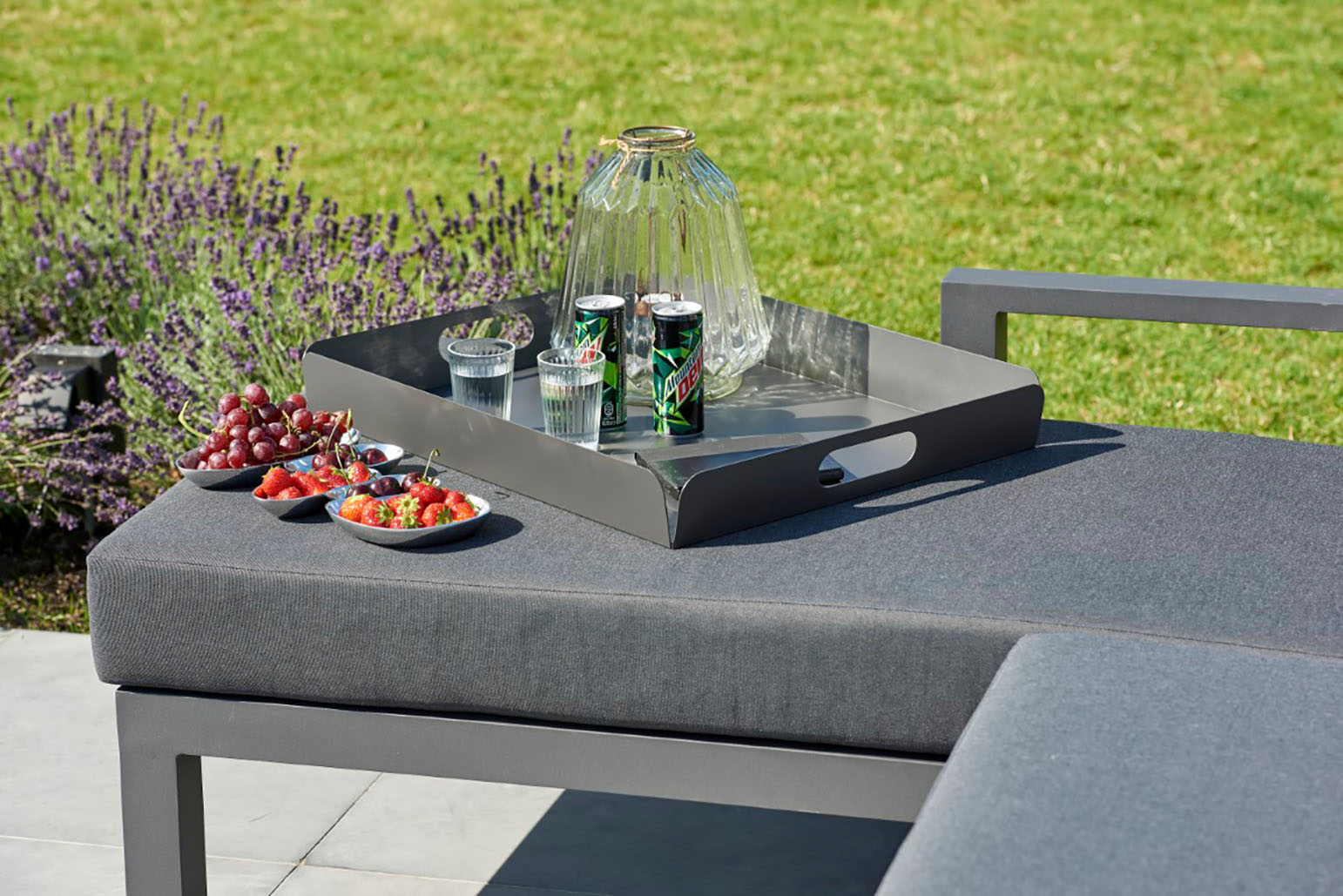 Aluminium Lounge Timber Lava