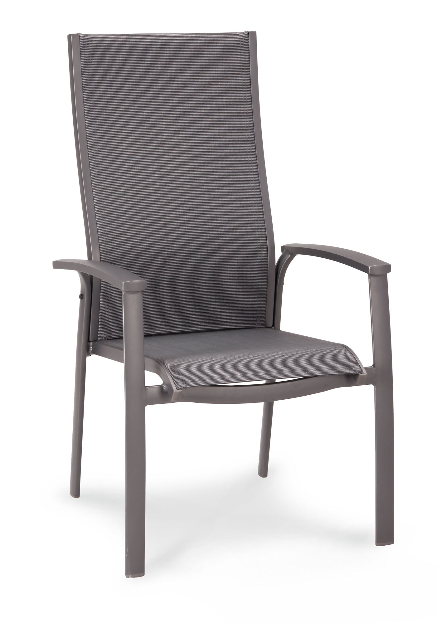 Stapelsessel Larino anthrazit/matt