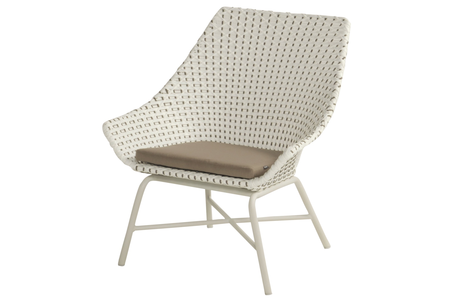 Aluminium Lounge Sessel Delphine mit Tisch bei Gartenmode