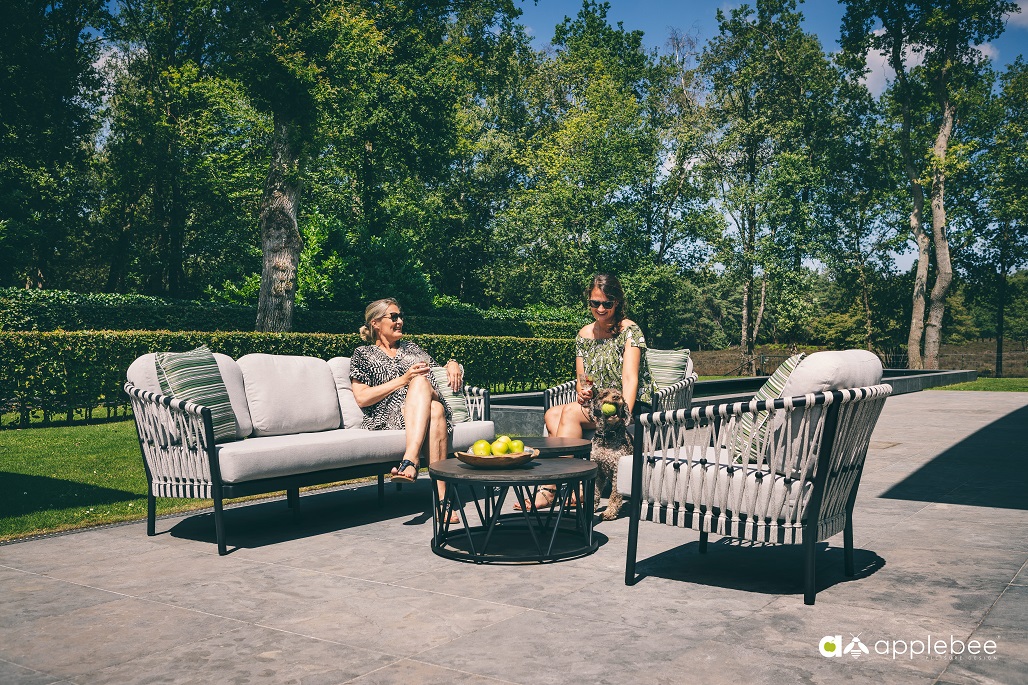 Applebee Menton Lounge Sofa 3-Personen