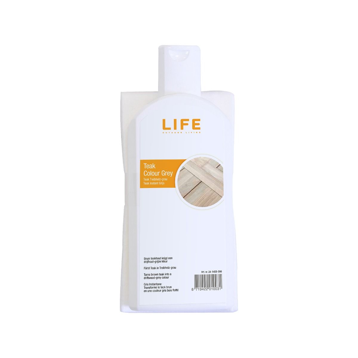 LIFE Outdoor Living Teak Farbauffrischer Color grau 0,5 ltr