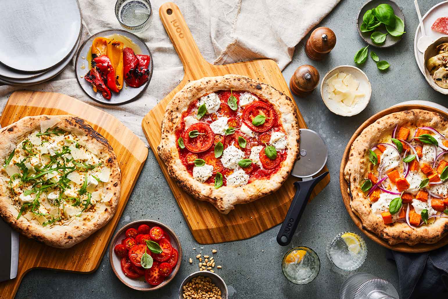 Ooni Pizzaschaufel und Servierbretter - 2-in-1