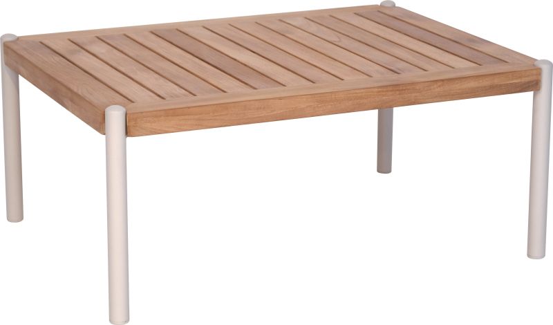 Aluminium Kordel Lounge Romy Greige/Vanilla