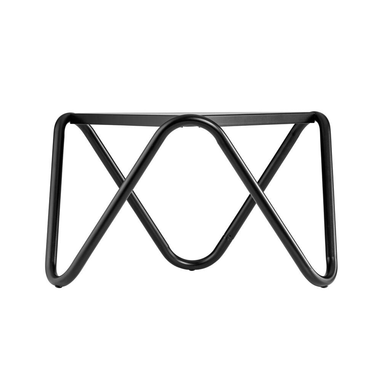 Couchtisch Vogue Table Basse - Aluminium Schwarz