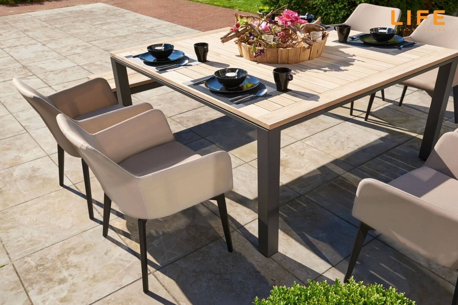 Life Aluminium Concept Dining 8-Personen 