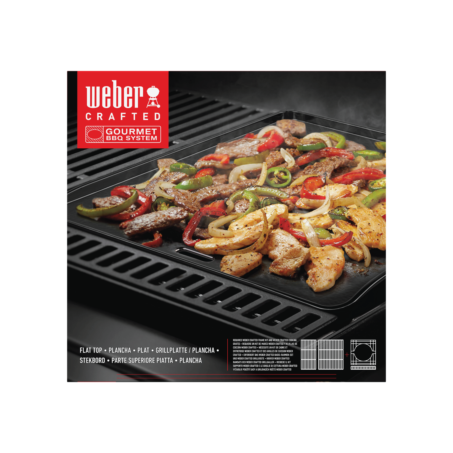Weber CRAFTED Grillplatte/Plancha - GBS