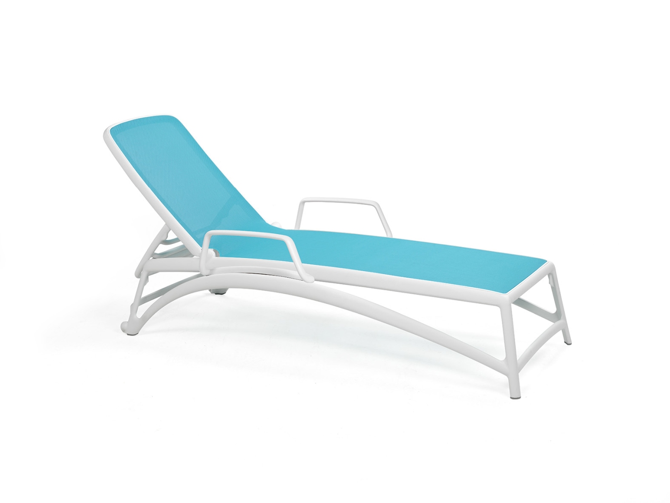 2er Set Sonnenliege Atlantico mit Beistelltisch