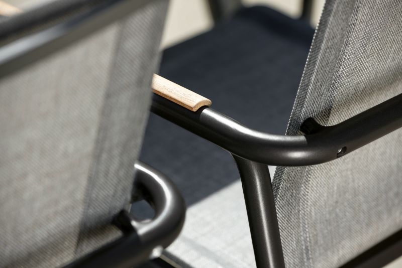 Aluminium Stapelsessel Vento