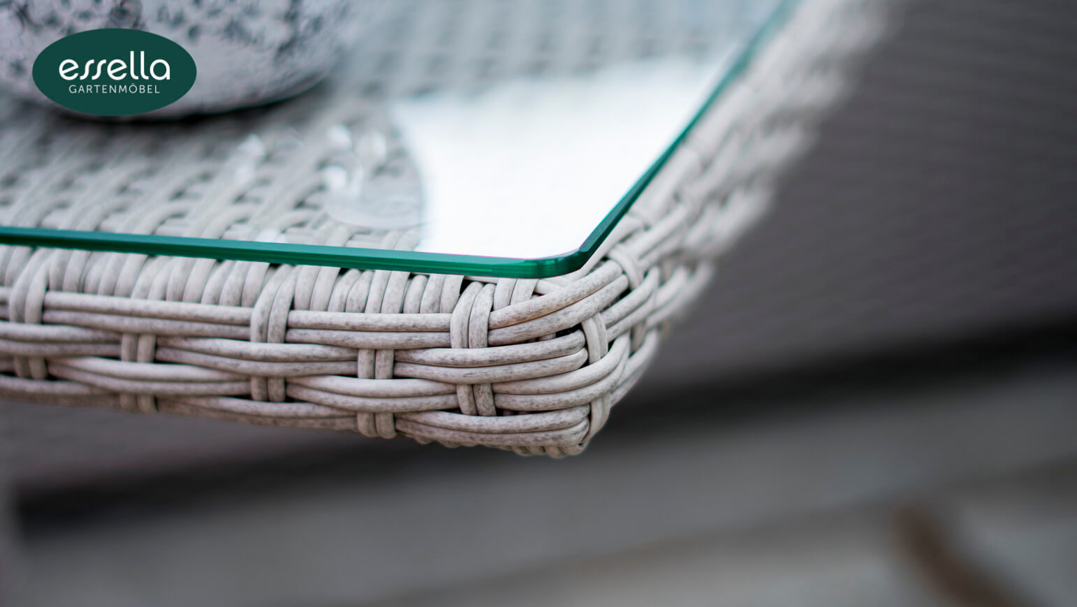 Polyrattan Sonneninsel Malibu Rundgeflecht
