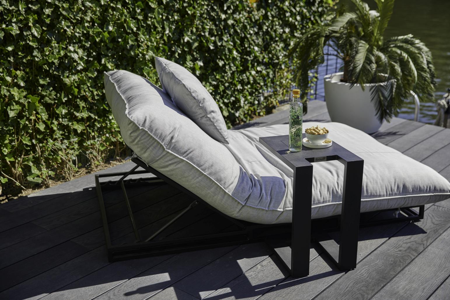 Aluminium Sunbrella® Sonnenliege Emma