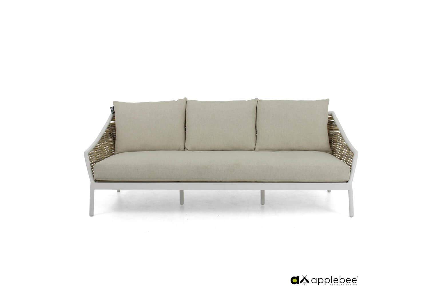 Apple Bee Geflecht Lounge Milou 5-Personen Qyster