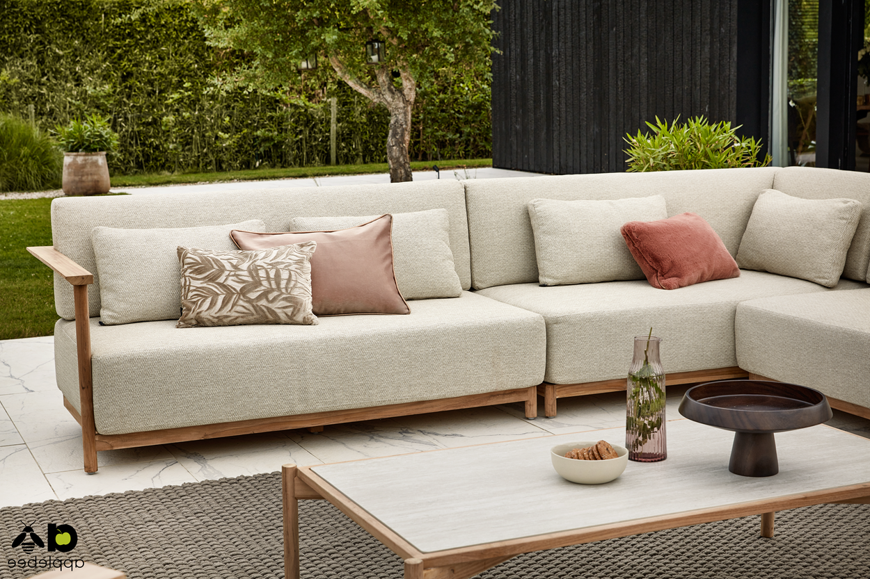 Große Gartenlounge St. Lucia Teakholz von Applebee
