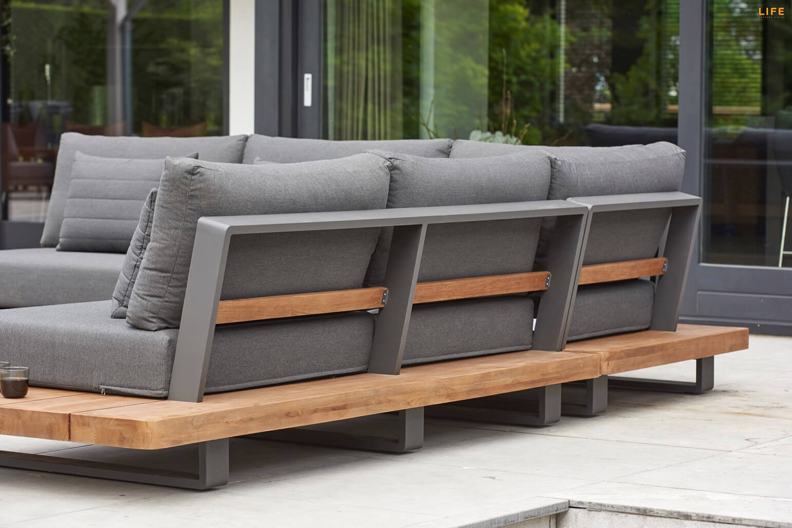 Life Teakholz Lounge Fitz Roy 5-Personen